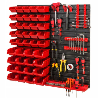 Nástenný organizér náradia Kistenberg 80 x 80 cm varianta č.38